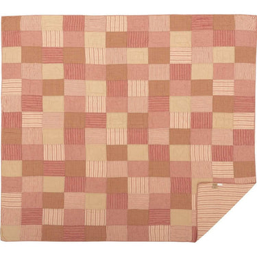 Sawyer Mill Red King Quilt 105Wx95L VHC Brands - The Fox Decor